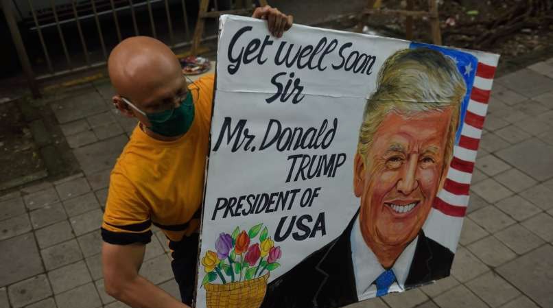 Read more about the article Trump bi lahko že jutri zapustil bolnišnico