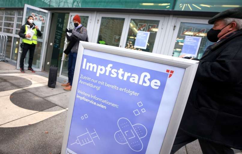 Read more about the article V Avstriji vse zaprto še najmanj tri tedne, obvezne maske FFP2