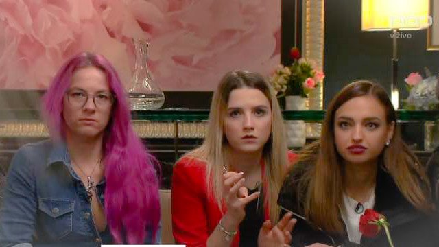 Lara Goršek Kos v šovu Sanjski moški.