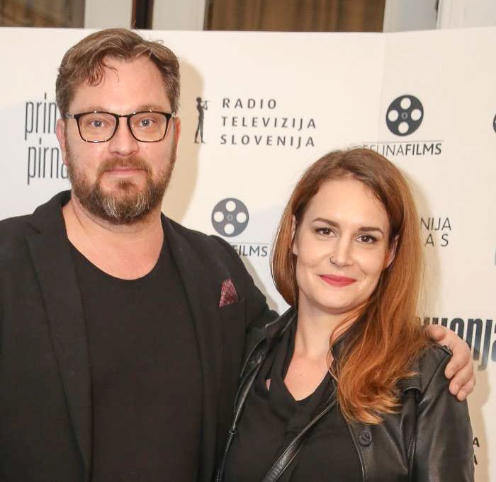 Jurij Zrnec in njegova Aleksandra Ilijevski
