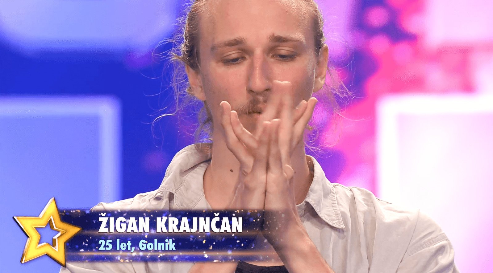 Žigan Krajnčan se je prvič predstavil že v prvi sezoni šova Slovenija ima talent. Takrat je kot 16-letni fant oponašal Michaela Jacksona, v zadnjih enajstih letih pa je svoj talent močno razvil in ustvaril nekaj svojega.