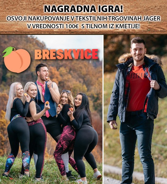 Med Tilnovimi breskvicami so namreč tudi Tjaša, Lina, Romana in Polona iz aktualnega šova Kmetija. Glede tega, kako so pozirale prve tri, Tilen ostaja še zelo skrivnosten, nam je pa Tjaša zaupala, da se je skupaj z njim pred objektivom zelo zabavala.