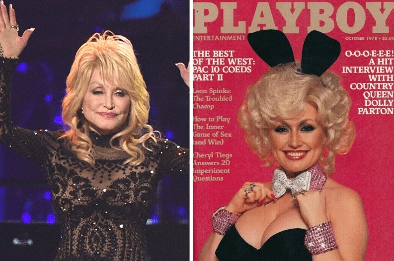 Aleš Bravničar - fotograf - Dolly Parton nekoč v reviji Playboy.
